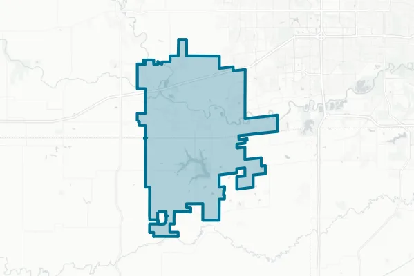 Van Meter Community School District — detail map