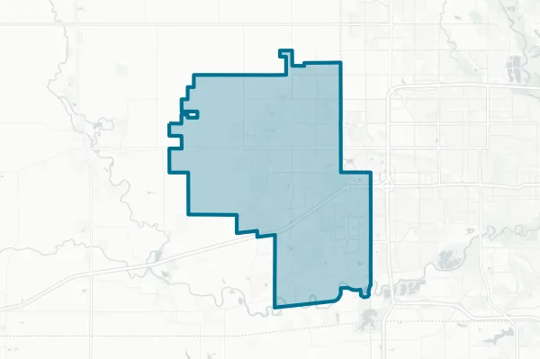 Waukee Community School District — detail map