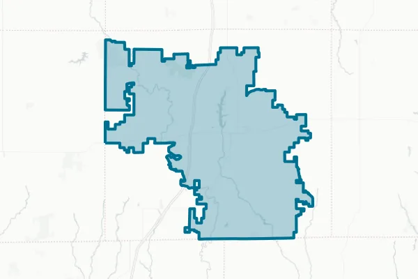 Central Decatur Community School District — detail map