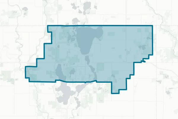 Spirit Lake Community School District — detail map