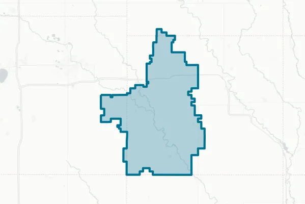 Rudd-rockford-marble Rock Community School District — detail map