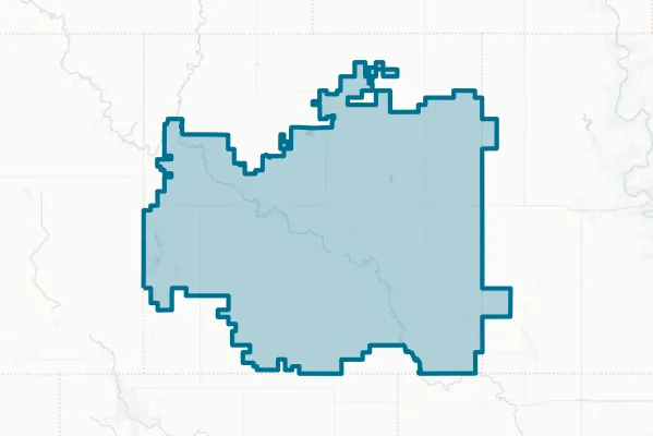 Greene County Community School District — detail map