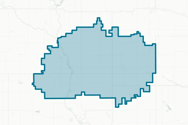 Bcluw Community School District — detail map