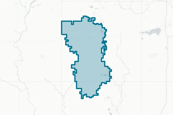 West Hancock Community School District — detail map