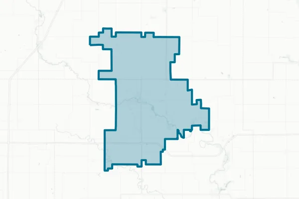 Iowa Falls Community School District — detail map