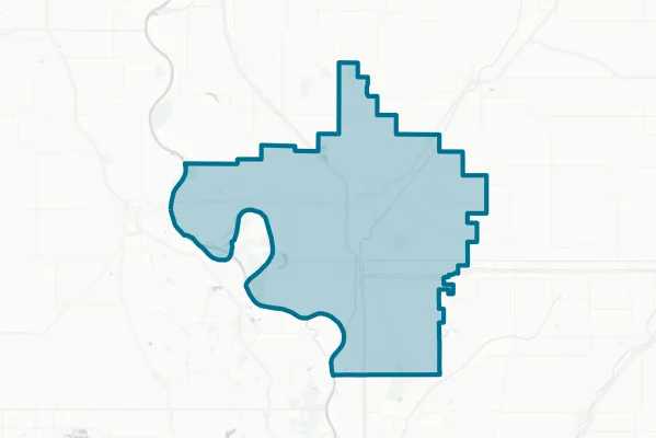 Missouri Valley Community School District — detail map