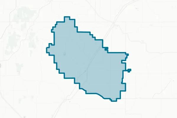 Woodbine Community School District — detail map