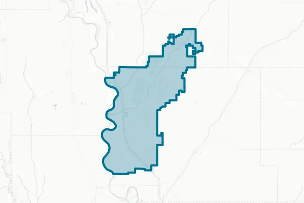 West Harrison Community School District — detail map