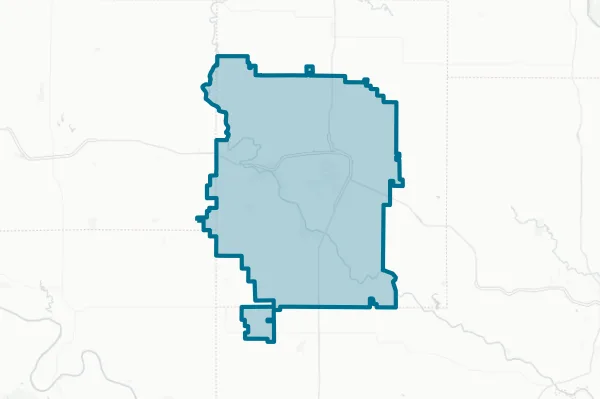 Mount Pleasant Community School District — detail map