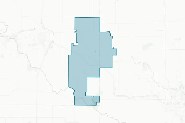 New London Community School District — detail map