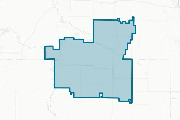 Waco Community School District — detail map