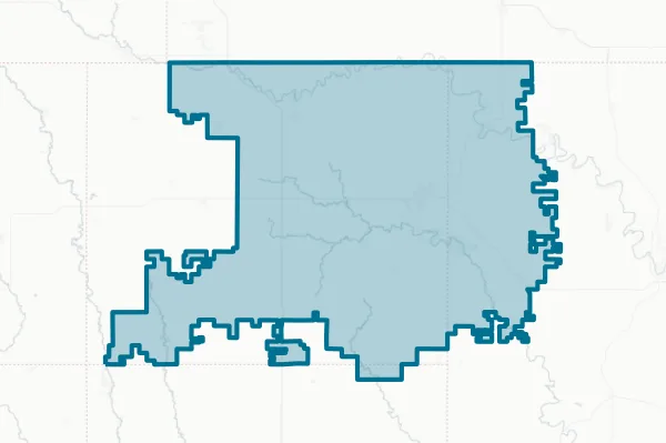 Howard-winneshiek Community School District — detail map