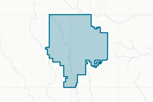 Riceville Community School District — detail map