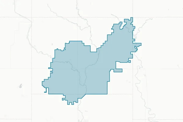 Humboldt Community School District — detail map