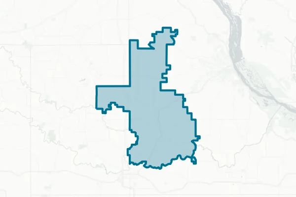 Andrew Community School District — detail map