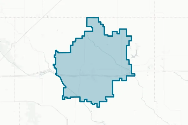 Newton Community School District — detail map