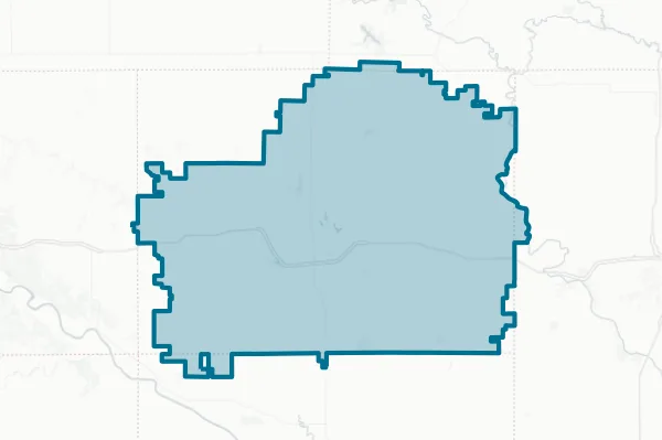 Fairfield Community School District — detail map