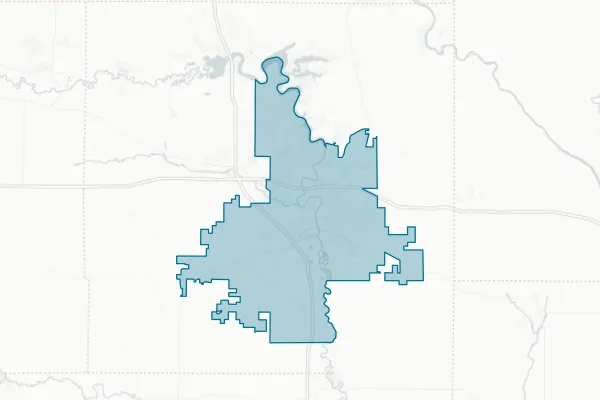 Iowa City Community School District — detail map