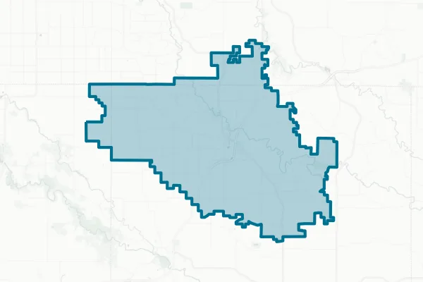 Monticello Community School District — detail map