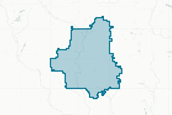 Algona Community School District — detail map