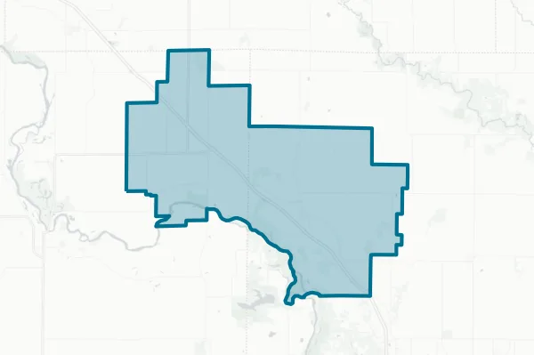 Center Point-urbana Community School District — detail map