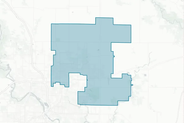 Linn-mar Community School District — detail map