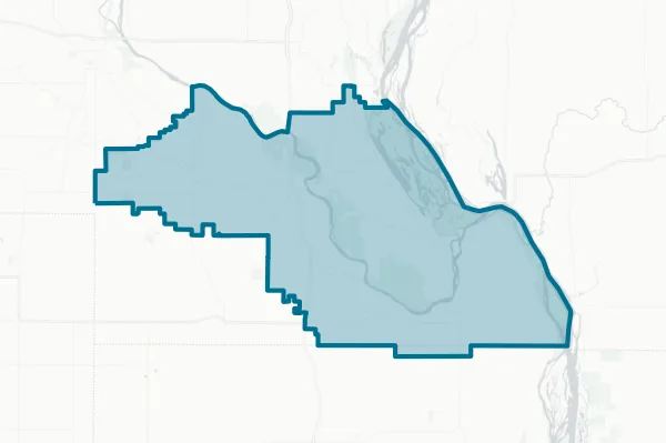 Wapello Community School District — detail map