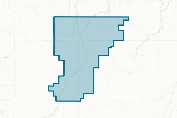 Central Lyon Community School District — detail map