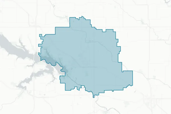 Pella Community School District — detail map