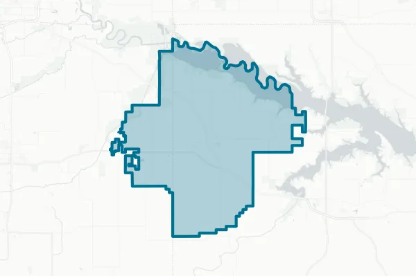 Pleasantville Community School District — detail map