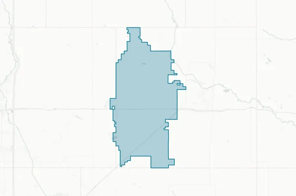 West Marshall Community School District — detail map