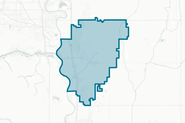 Glenwood Community School District — detail map