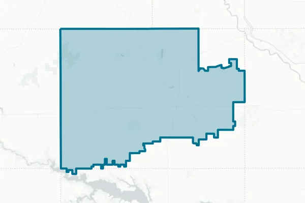Albia Community School District — detail map