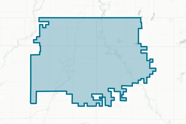 Sibley-ocheyedan Community School District — detail map