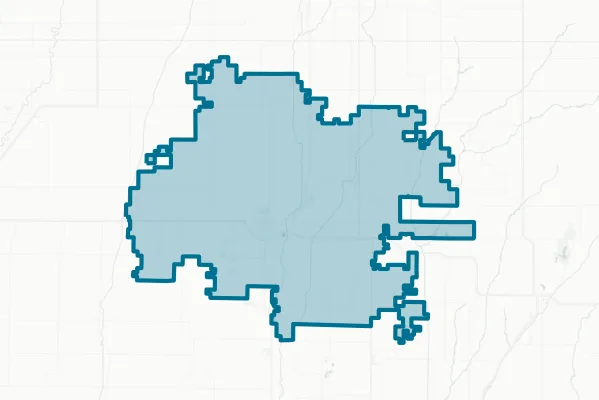 Clarinda Community School District — detail map
