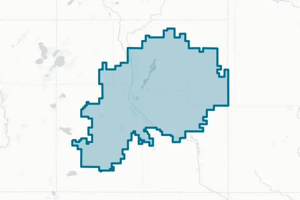 Emmetsburg Community School District — detail map