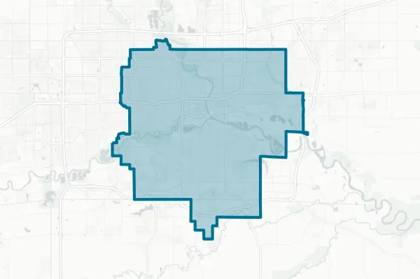 Des Moines Independent Community School District — detail map
