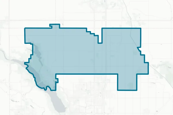 North Polk Community School District — detail map