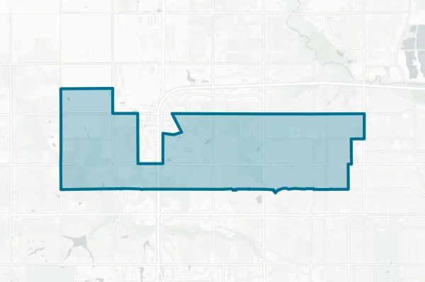 Urbandale Community School District — detail map