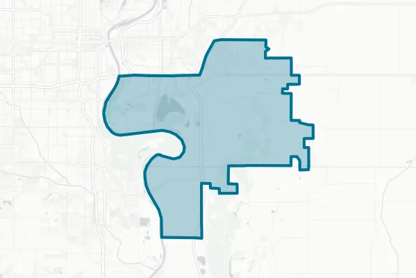 Lewis Central Community School District — detail map