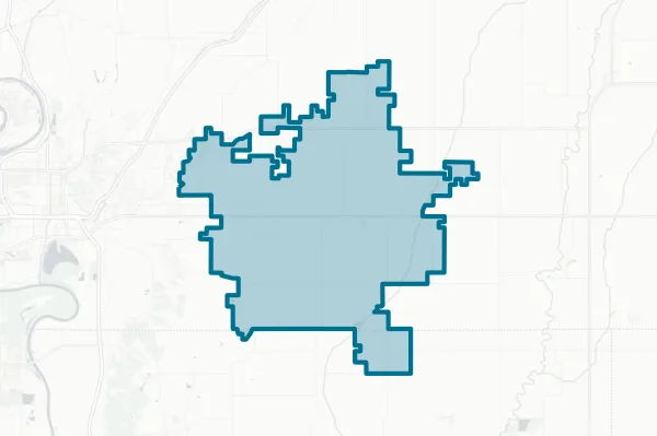 Treynor Community School District — detail map
