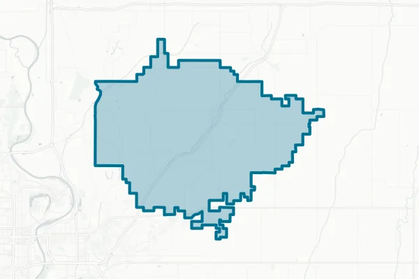Underwood Community School District — detail map