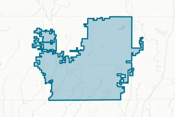 Mount Ayr Community School District — detail map