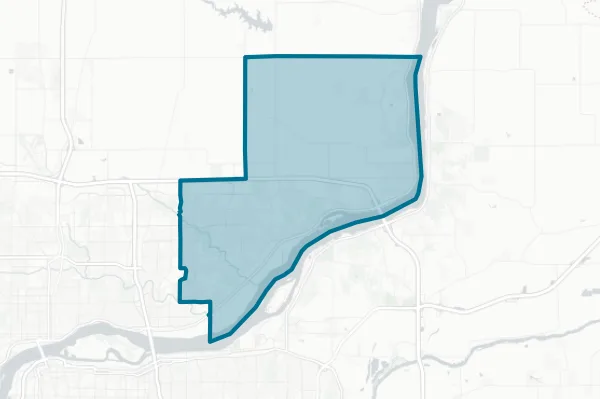 Pleasant Valley Community School District — detail map