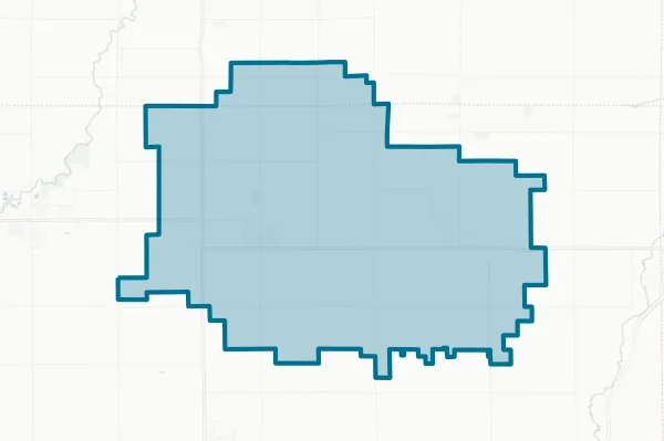 Boyden-hull Community School District — detail map