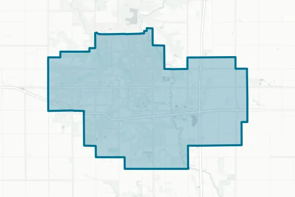 Ames Community School District — detail map