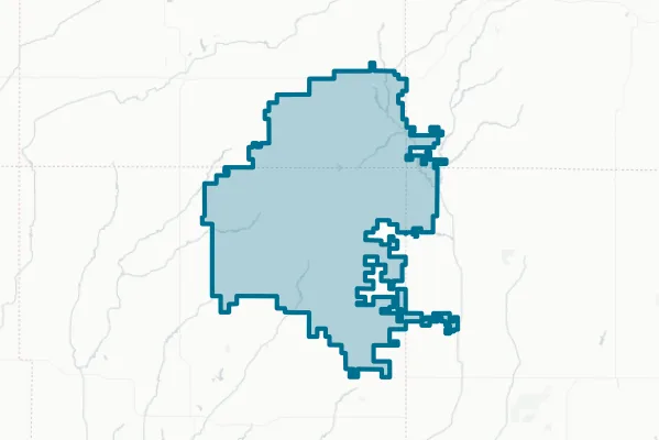 Lenox Community School District — detail map