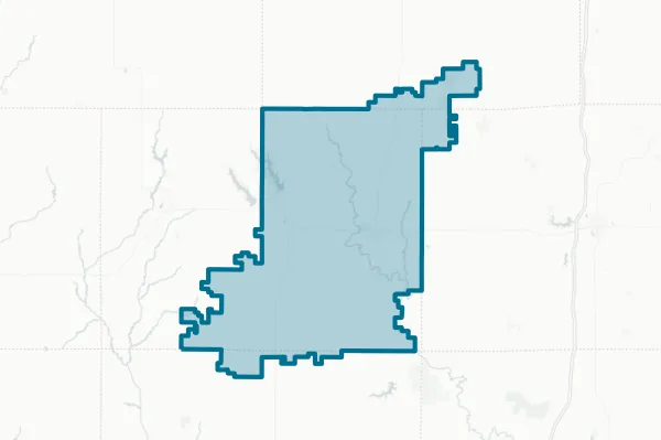 East Union Community School District — detail map