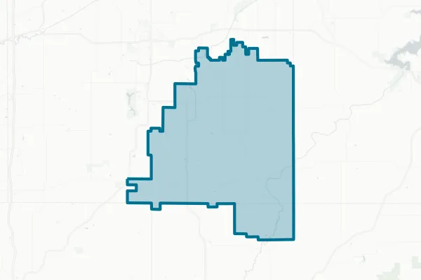 Southeast Warren Community School District — detail map