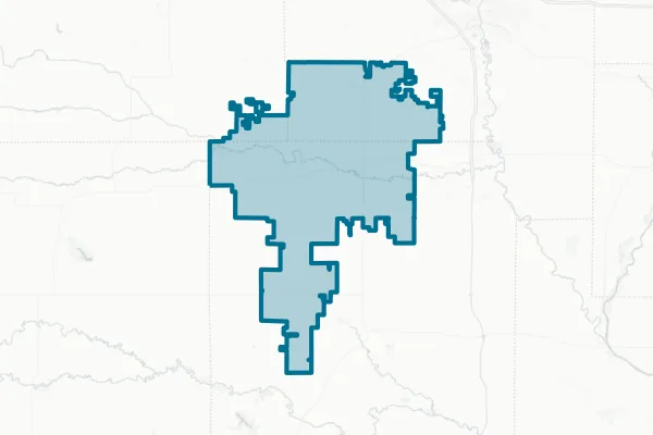 Mid-prairie Community School District — detail map